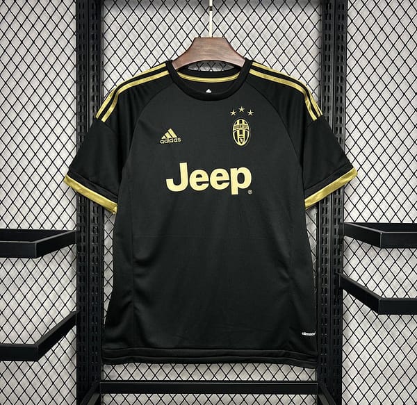 Retro 15/16 Juventus Third Black Jersey - Image 8