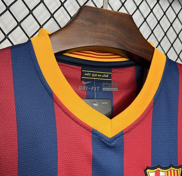 Retro 13/14 Barcelona Home Jersey - Image 4