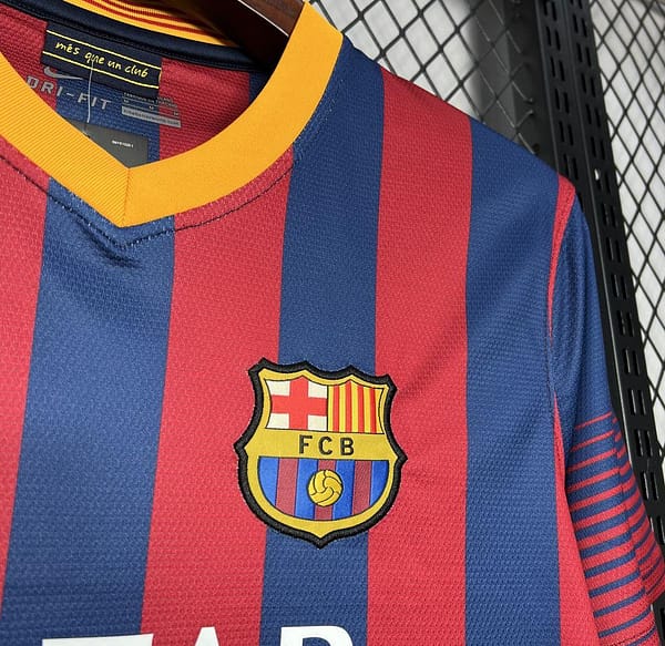 Retro 13/14 Barcelona Home Jersey - Image 6