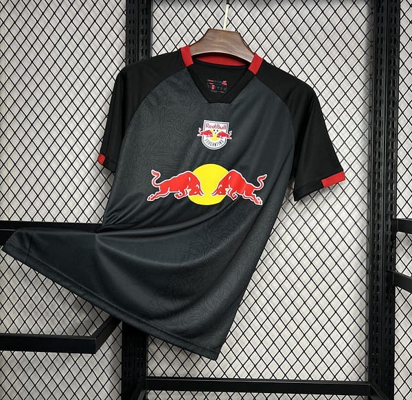 24/25 Red Bull RB Bragantino Away Black Jersey - Image 2