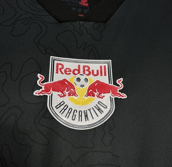 24/25 Red Bull RB Bragantino Away Black Jersey - Image 4