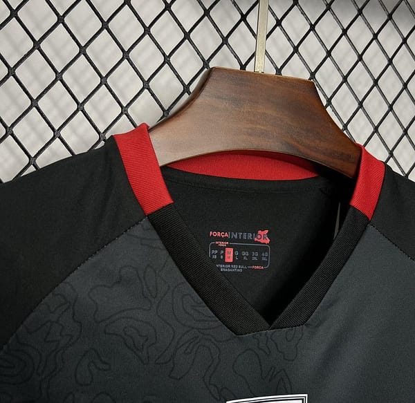 24/25 Red Bull RB Bragantino Away Black Jersey - Image 6