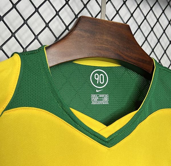 Retro 2004 Brazil Home Jersey - Image 2