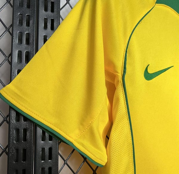 Retro 2004 Brazil Home Jersey - Image 3
