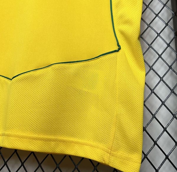 Retro 2004 Brazil Home Jersey - Image 6