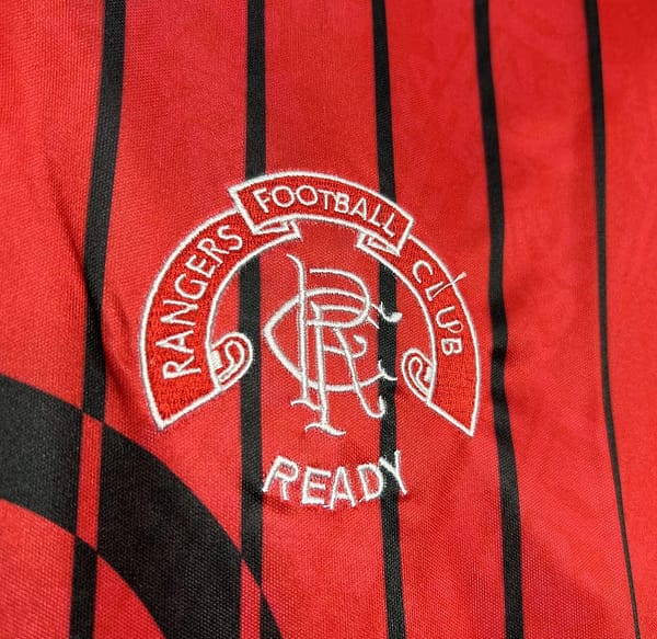 Retro 94/95 Glasgow Rangers Away Jersey - Image 3