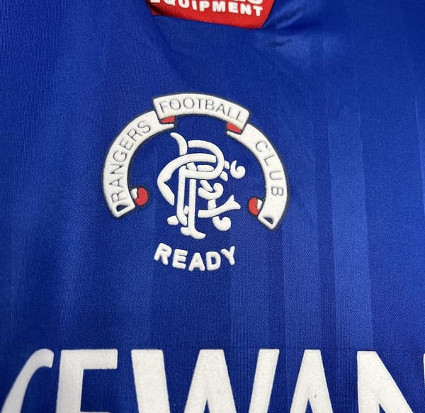 Retro 92/94 Glasgow Rangers Home Jersey - Image 3