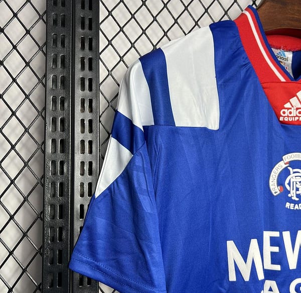 Retro 92/94 Glasgow Rangers Home Jersey - Image 5