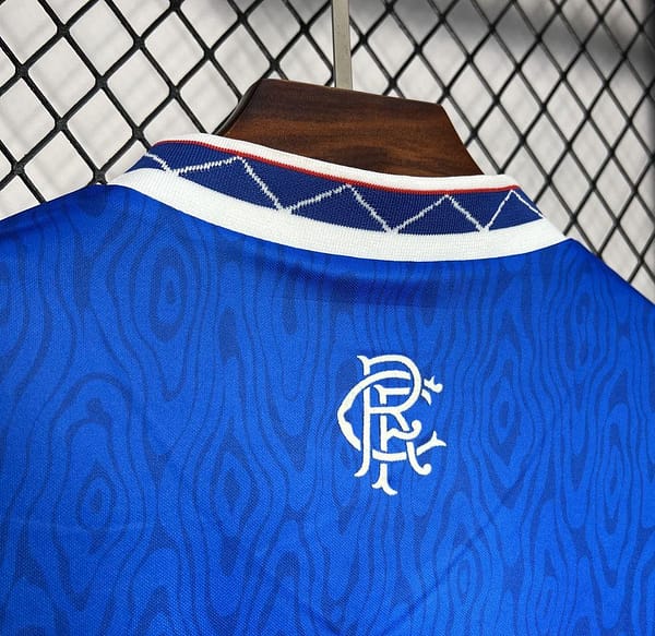 Retro 90/92 Glasgow Rangers Home Jersey - Image 6