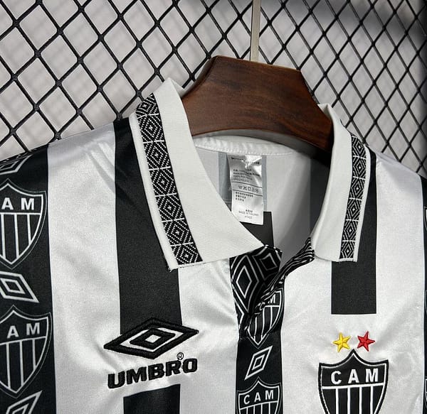 Retro 1995 Atletico Mineiro Home Jersey - Image 3