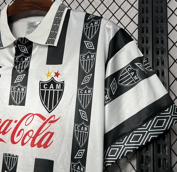 Retro 1995 Atletico Mineiro Home Jersey - Image 5