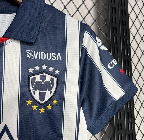 24/25 Kids Monterrey Home Jersey - Image 6
