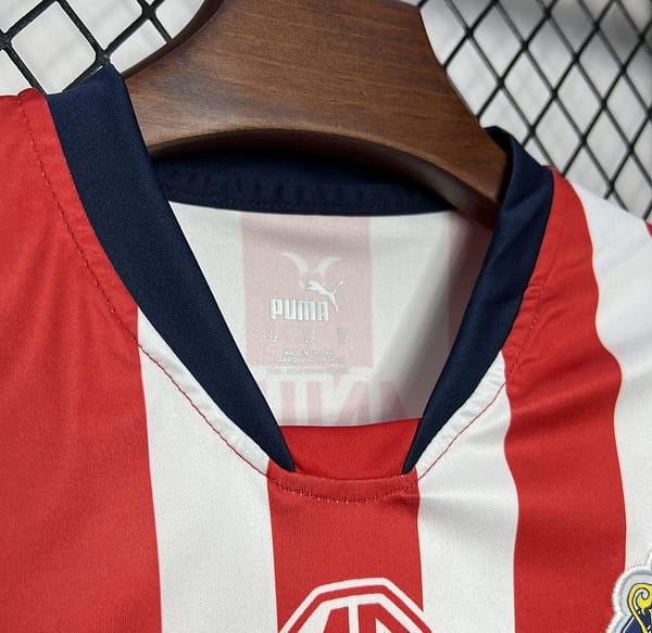 24/25 Kids Chivas Guadalajara Home Jersey - Image 4