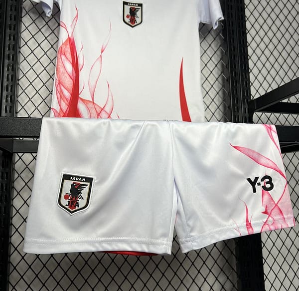 2024 Kids Japan Away White Jersey - Image 7