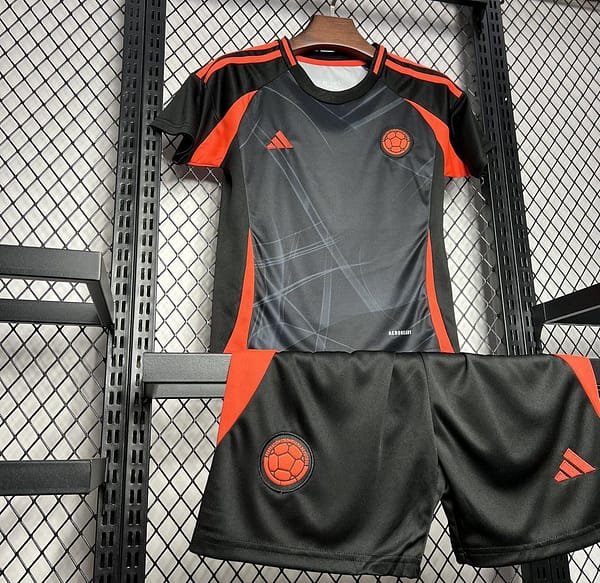 2024 Kids Colombia Black Jersey - Image 3