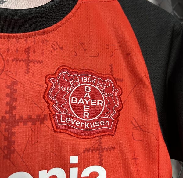 24/25 Kids Bayer 04 Leverkusen Home Jersey - Image 5