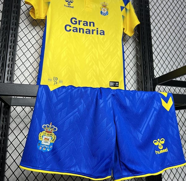 24/25 Kids UD Las Palmas Home Jersey - Image 3