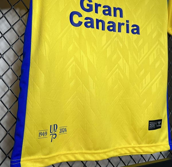 24/25 Kids UD Las Palmas Home Jersey - Image 4