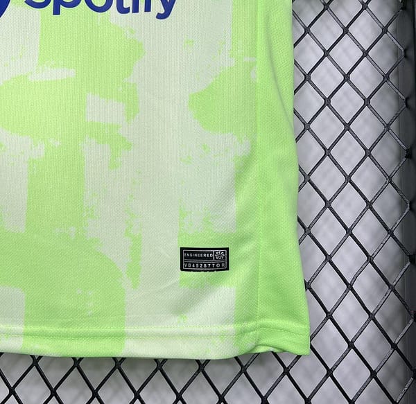24/25 Kids Barcelona Third Green Jersey - Image 2