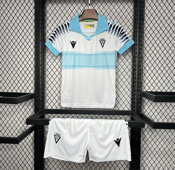24/25 Kids Cadiz Away White Jersey