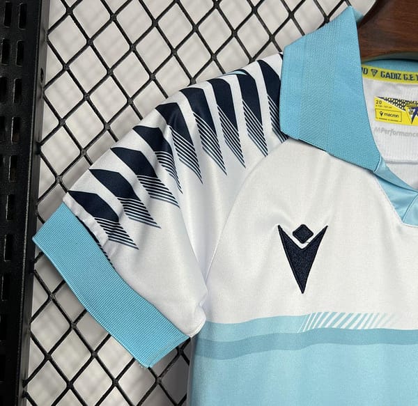 24/25 Kids Cadiz Away White Jersey - Image 8
