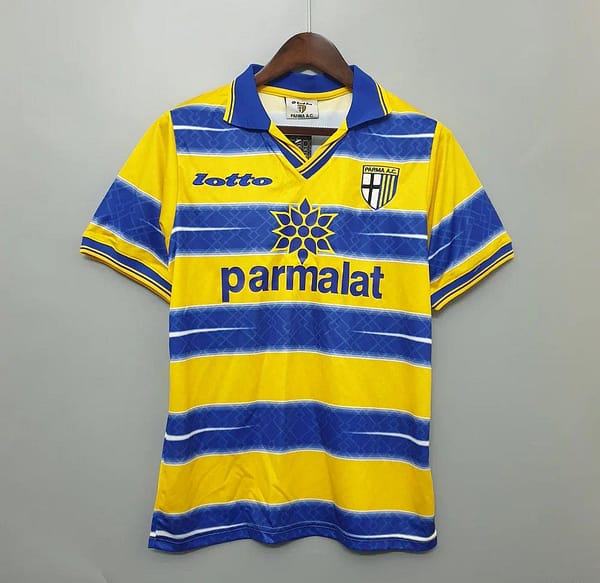 Retro 98/99 Parma Home Jersey - Image 3
