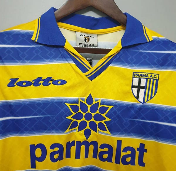 Retro 98/99 Parma Home Jersey - Image 5