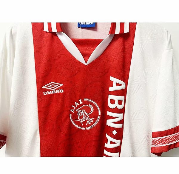 Retro 94/95 Ajax Home Jersey - Image 3