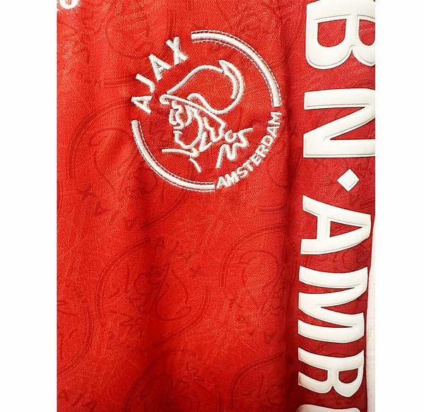 Retro 94/95 Ajax Home Jersey - Image 4