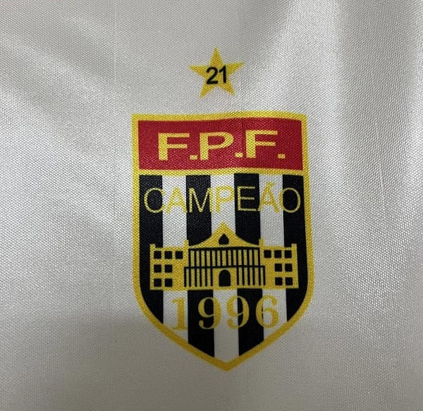 Retro 96/97 Palmeiras Third White Jersey - Image 6