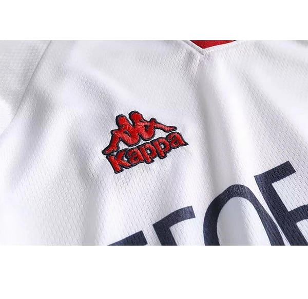 Retro 95/97 Red Star Belgrade Away White Jersey - Image 4