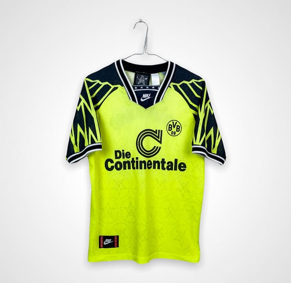 Retro 94/95 Borussia Dortmund Home Jersey