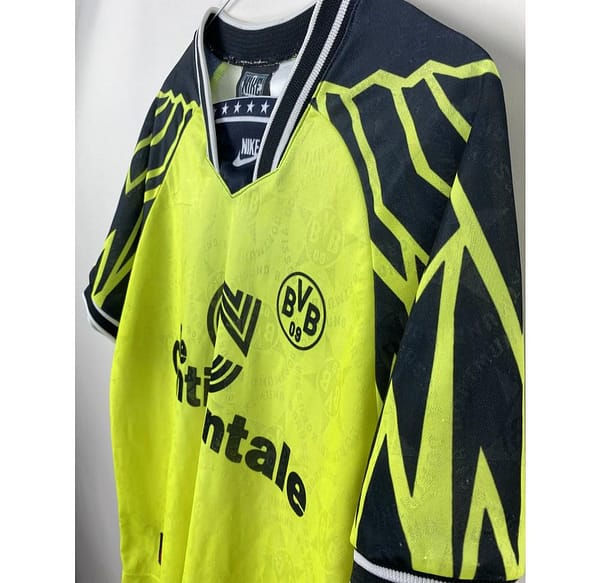 Retro 94/95 Borussia Dortmund Home Jersey - Image 7