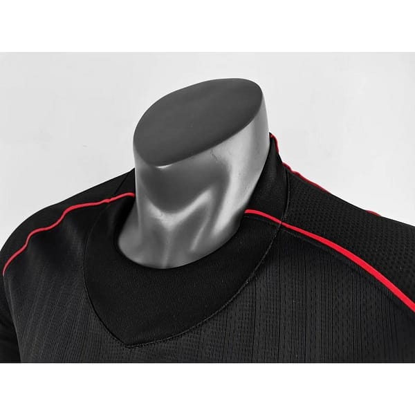 Retro 07/08 Manchester United Away Black Long Sleeve Jersey - Image 5