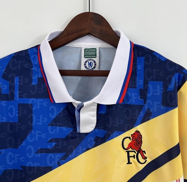 Retro 1990s Chelsea x Score Draw Retro Mash Up Jersey - Image 5