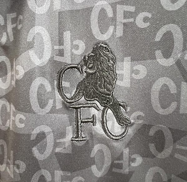 Retro Chelsea 1990 Black Special Black Out Jersey - Image 7