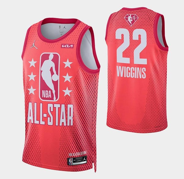 Adult 2022 All-Star Andrew Wiggins Maroon Jersey