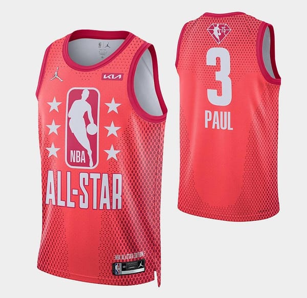 Adult 2022 All-Star Chris Paul Maroon Jersey