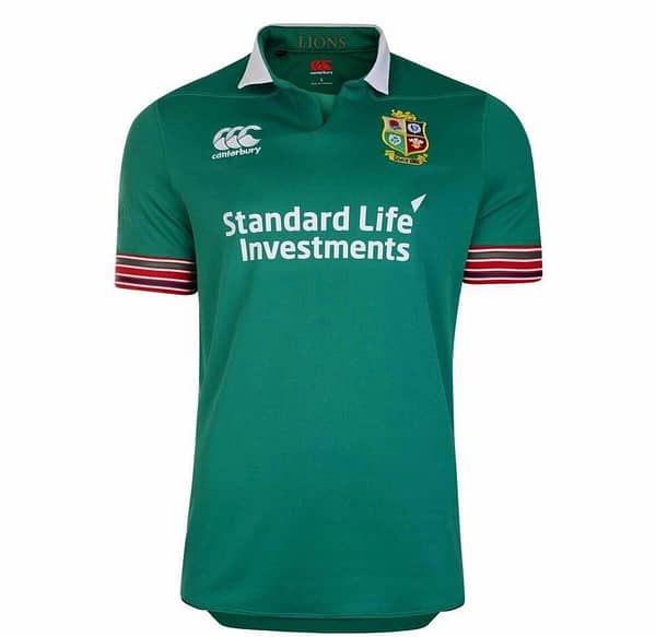 British & Irish Lions Mens Training Pro Jersey Green