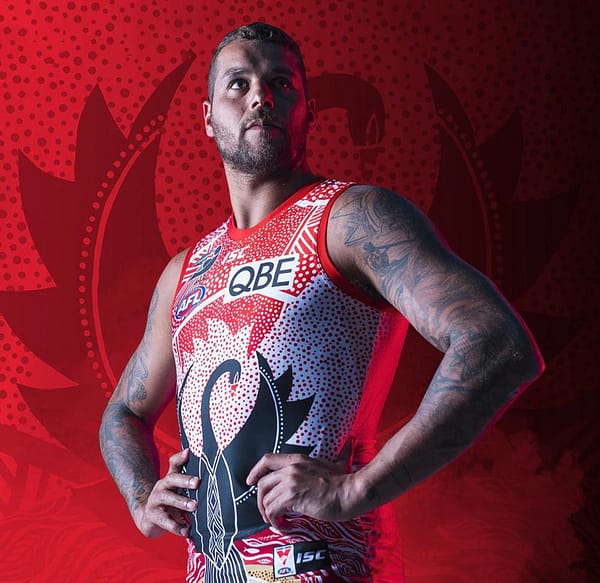 Sydney Swans 2020 Mens Indigenous Football Guernsey - Image 2