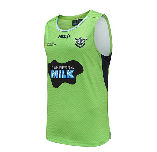 Canberra Raiders 2021 Men's Training Rugby Singlet - Image 2