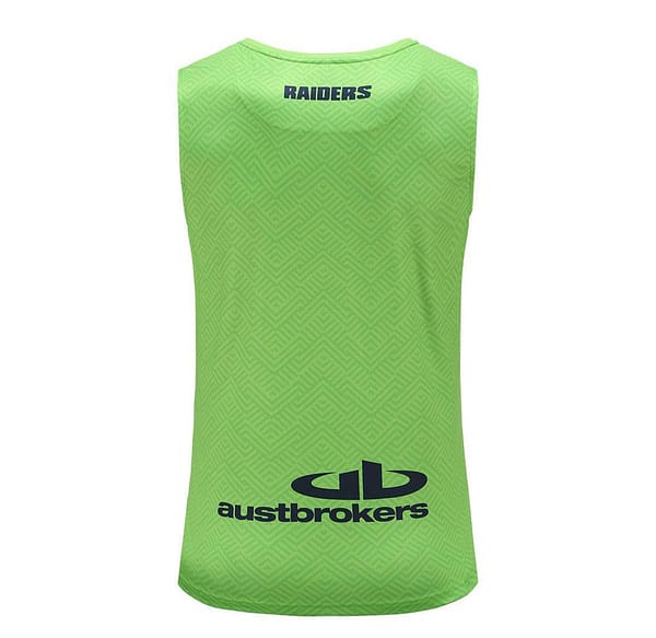Canberra Raiders 2021 Men's Training Rugby Singlet - Image 3
