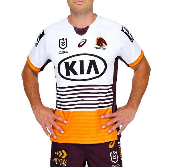 Brisbane Broncos 2021 Men's Away Rugby Jersey