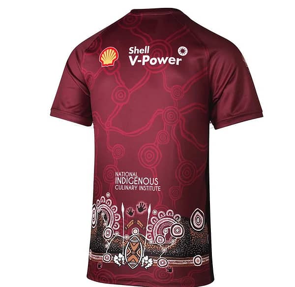 QLD Maroons State of Origin 2022 Men's Indigenous Jersey - Image 2
