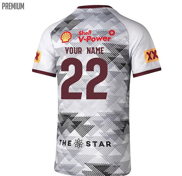 QLD Maroons State of Origin 2022 Men's Training Jersey - Image 3