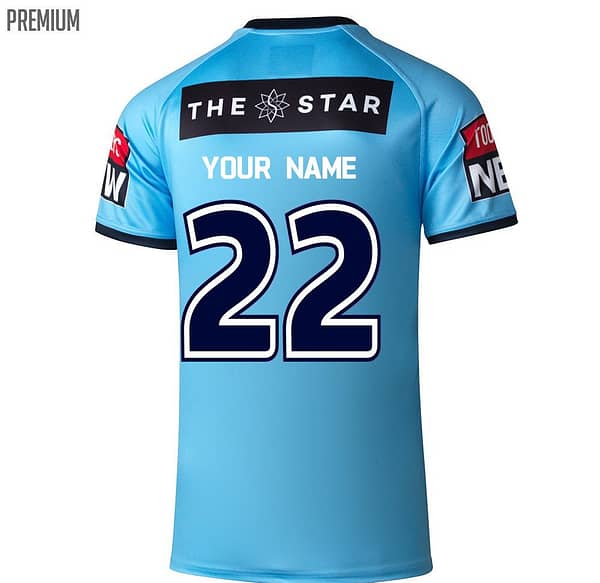 NSW Blues State of Origin 2022 Men's Home Jersey - Image 3