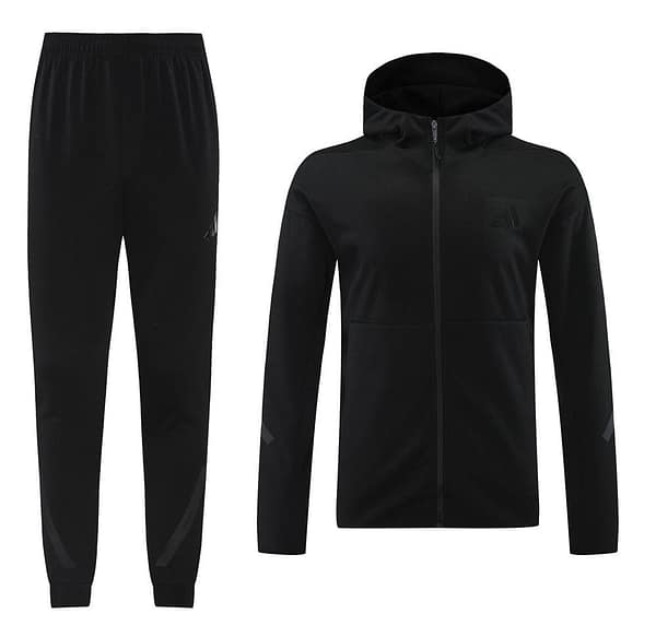 2024 Adidas Black Hoodie Full Zipper Jacket +Long Pants - Image 16