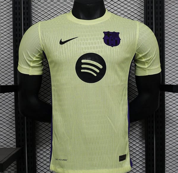 Player Version 24/25 Barcelona 125Th Yellow Special Jersey