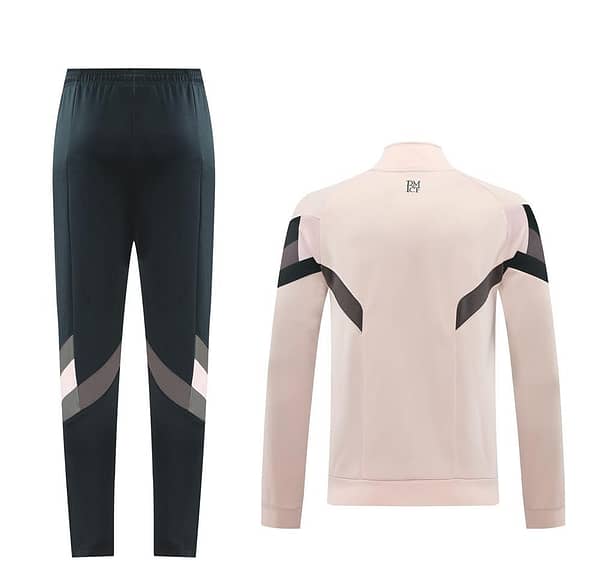 24/25 Real Madrid Light Pink Full Zipper Jacket +Long Pants - Image 15