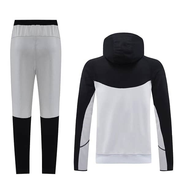 2024 NIKE Sports White/Black Full Zipper Jacket +Long Pants - Image 13